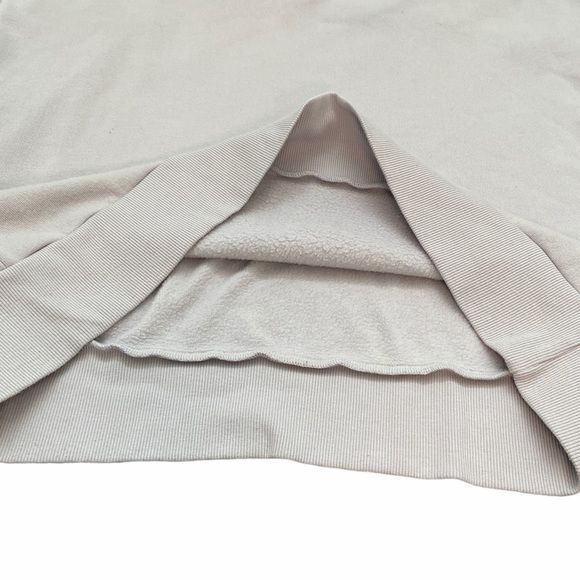 ALO Yoga Hook Up Dove Grey Sweater Sweatshirt - Picture 10 of 13